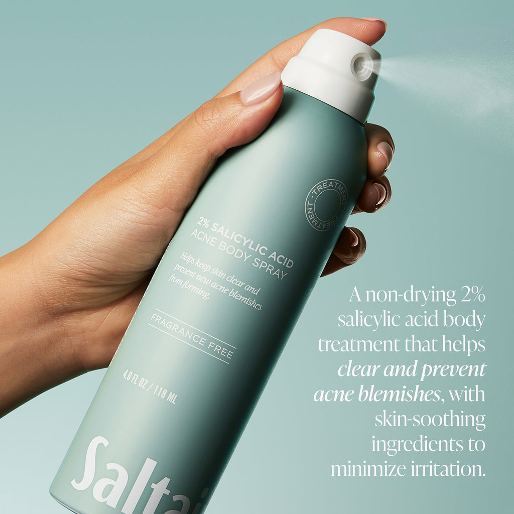 2% Salicylic Acid  Acne Body Spray