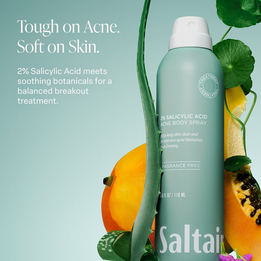 2% Salicylic Acid  Acne Body Spray